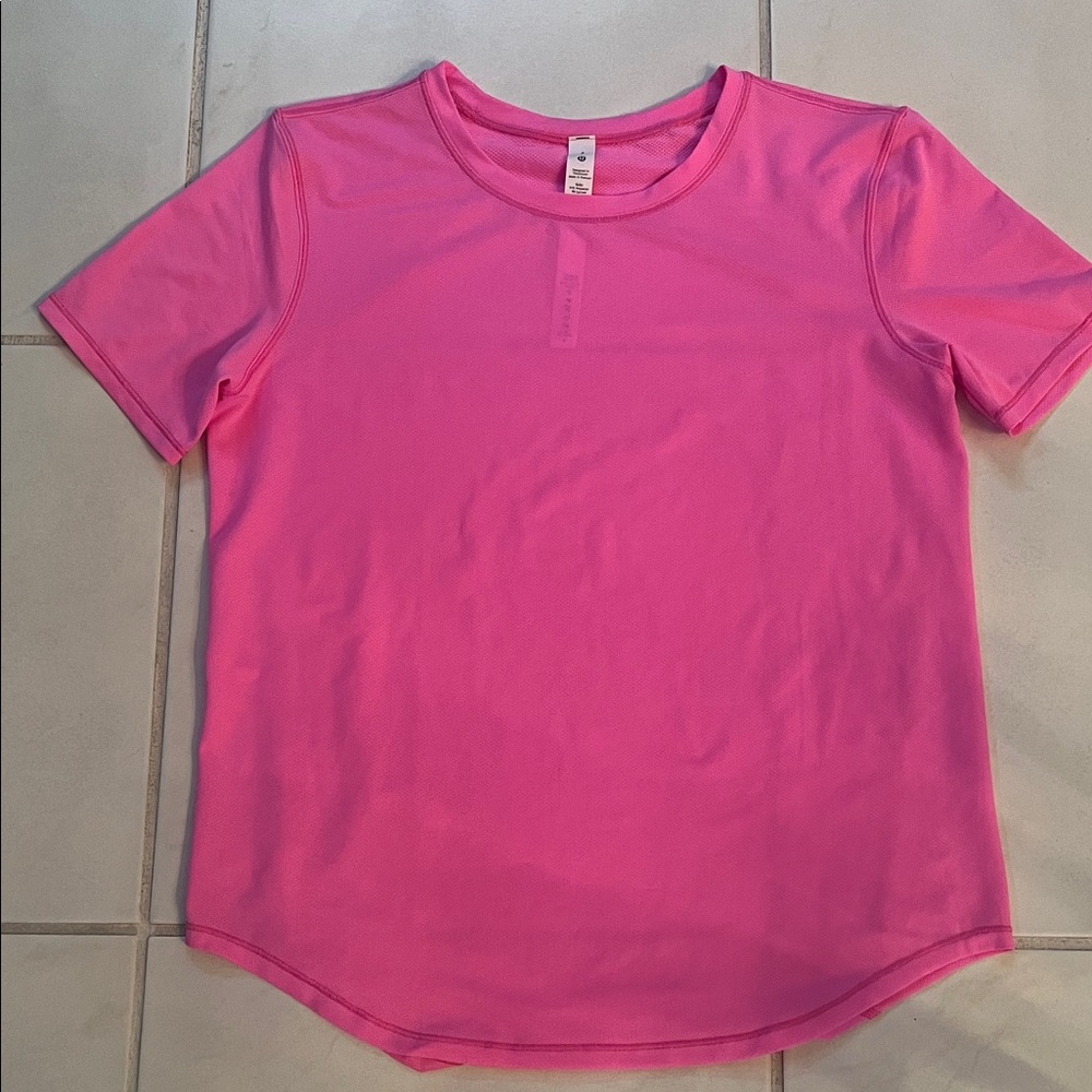 Lululemon High-Neck Run and Train Tee